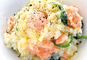 リゾットとドリンクのセット